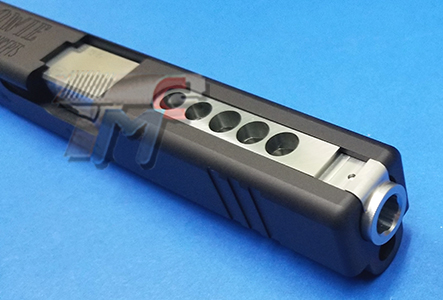 Detonator Aluminum B.T.C. Slide for Marui Glock 17 (Black)(2020 Ver.) - Click Image to Close